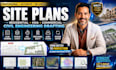 design civil engineering site plans, residential plot layouts, hoa drawings fast