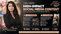 create social media reels and post