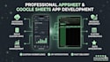 build appsheet apps using google sheets for business automation