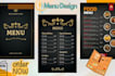 do restaurant menu, TV menu, digital menu flyer, brochure