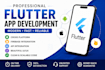 develop flutter mobile app with firebase integration