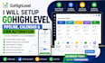 setup gohighlevel pipeline saas setup calendar CRM automation workflow