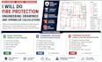 do fire protection engineering drawings and sprinkler calculations