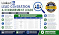 do linkedin lead generation and recruitment lead research