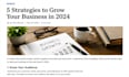 create professional industry content at affordable rates