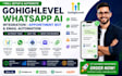 setup gohighlevel whatsapp ai integration ghl appointment bot   email automation