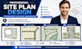design professional site plans for land development, plot layouts, subdivision