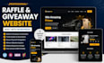 build wordpress raffle website, giveaway competition website for raffle business