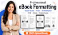 professionally format your ebook for apple books, kobo and draft2digital