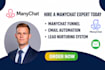 manychat funnel, email automation, lead nurturing system