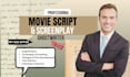write engaging youtube scripts, screenplays, movie script writing screenwriting