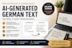 proofread and humanize ai generated german text