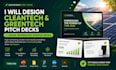 design impactful cleantech startup pitch deck greentech solar technology deck