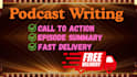 create powerful podcast scripts fast