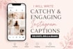 create catchy captions for instagram and reel