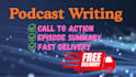 write engaging podcast scripts and show notes