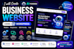 create an ai powered business website using wordpress