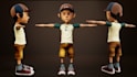 do 3d low poly modeling,character rigging,animation in blender and maya for you