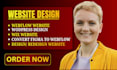 design or redesign webflow, wix and wordpress websites, figma to webflow expert