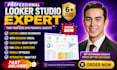 create a professional google looker studio dashboard reports