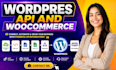 integrate rest API, import XML, json, CSV, ftp data to wordpress or woocommerce