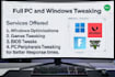 optimize, repair, tweak your PC to boost its performance