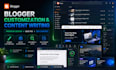 design blogger website customization and SEO