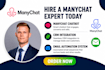 manychat chatbot, CRM integration, email automation system
