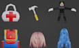 make 3d models for games