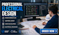 do electrical design, house wiring plan, load calculation and electrical drawing