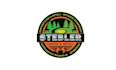 design monogram classic lawn service logo