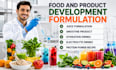 develop profitable food and beverage formulations for commercial production
