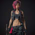 create cyberpunk character art