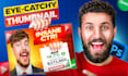 design viral youtube thumbnails in 24 hour