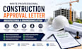 write professional construction approval letter