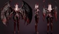 remodel 3d fantasy stylized character,modular warrior,cgi blendshapes,vrm avatar