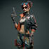 make cyberpunk character art
