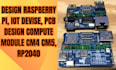 design raspberry pi, pcb design, iot device, compute module cm4 cm5, rp2040