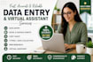 do fast and accurate data entry