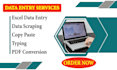 convert PDF to word, excel or typing manually
