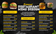 write engaging dish descriptions, recipe writing and do restaurant menu design