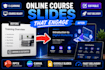 create professional e learning online course slides and training deck