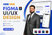 design clean modern UI UX for web apps and mobile apps