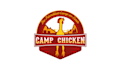 design classic camp chicken summer camp logo