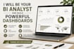 be your bi analyst and build powerful dashboards