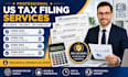 prepare professional US tax filing and irs forms