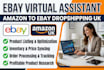 be your ebay virtual assistant amazon to ebay dropshipping UK