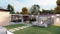 do backyard design, pool, patio, deck, pergola