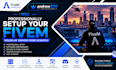professionally setup your fivem roleplay server from scratch
