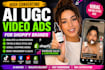 create ai ugc video, ai ugc ads, ai video, product ads and ugc marketing content